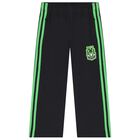 Boys Black & Green Minecraft Logo Tracksuit, 1, hi-res