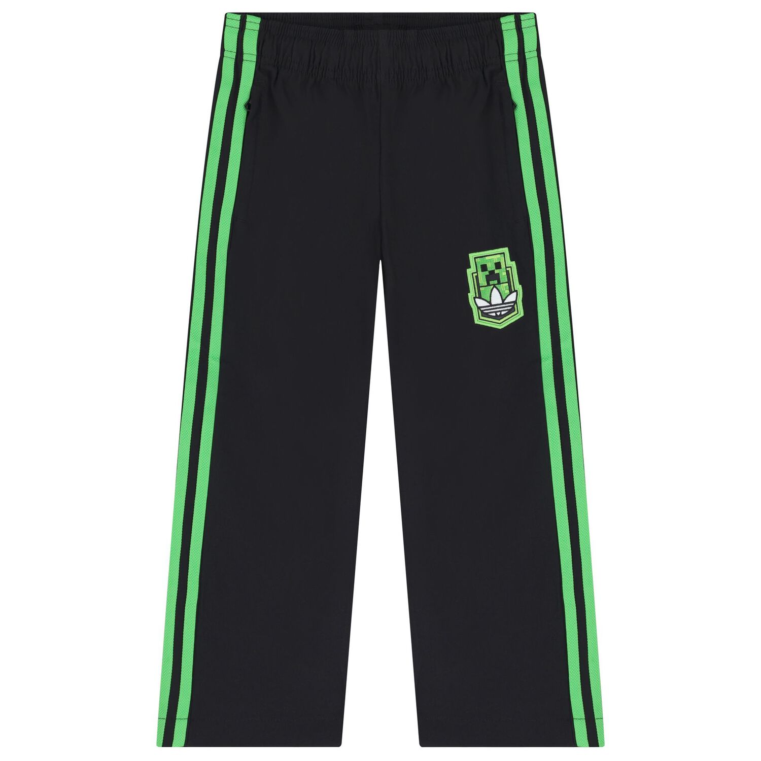 Boys Black & Green Minecraft Logo Tracksuit, 1, hi-res
