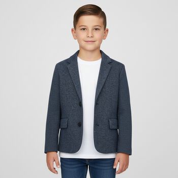 Boys Blue Smart Blazer