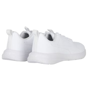 White Leather Rickie Runner Trainers