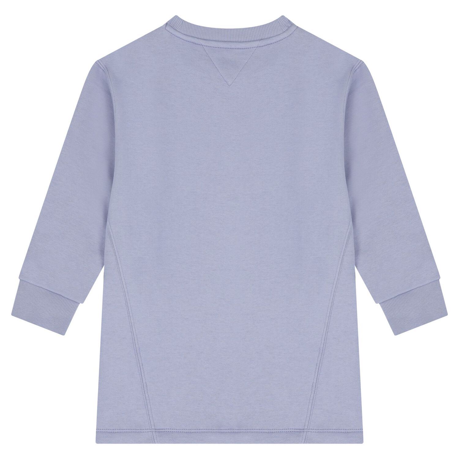 Girls Blue Floral Logo Sweatshirt Dress, 2, hi-res