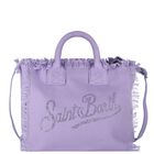 Girls Purple Logo Tote Bag, 1, hi-res