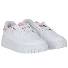 Girls White Cali Trainers, 1, hi-res
