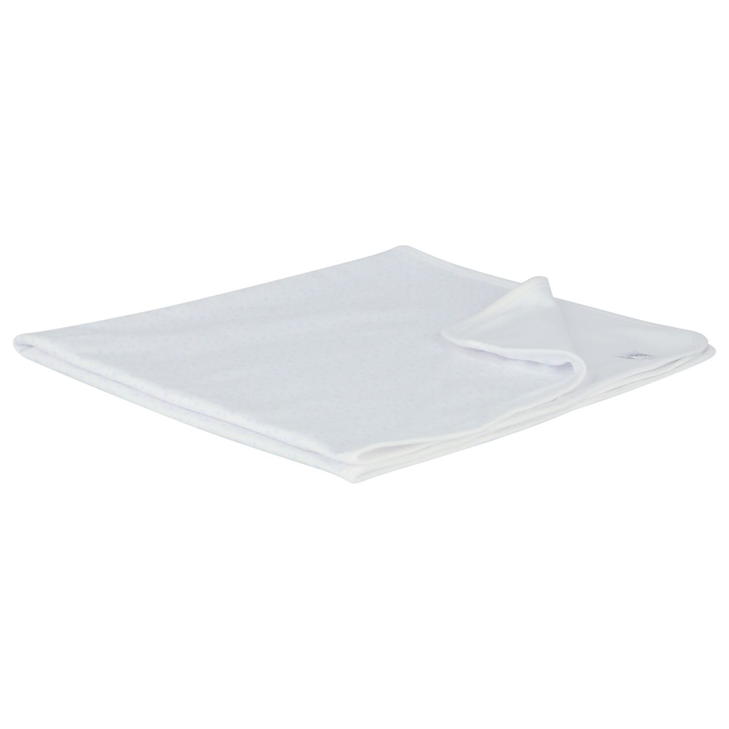 Boys White & Blue Stars Baby Blanket, 2, hi-res image number null