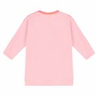 Girls Pink Logo Dress, 1, hi-res