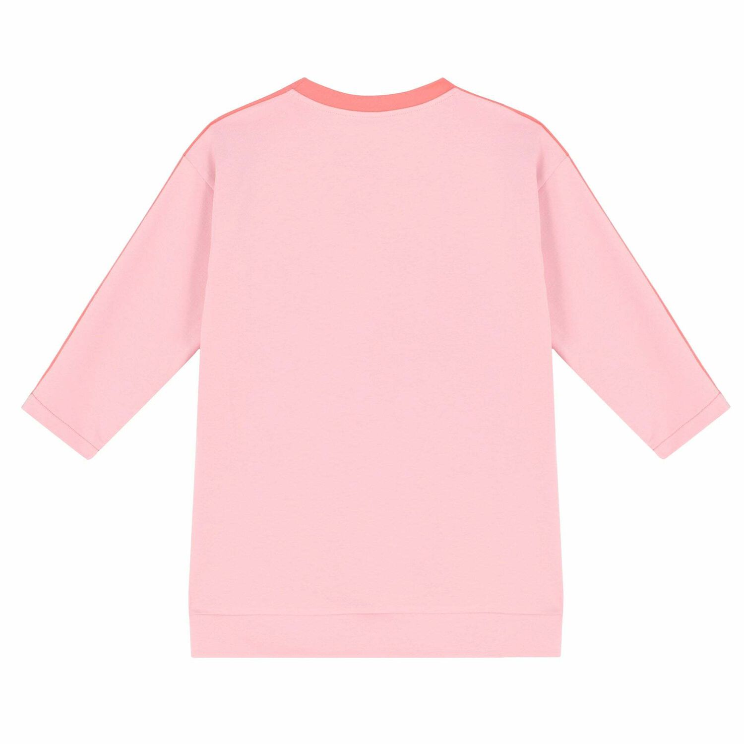 Girls Pink Logo Dress, 1, hi-res image number null