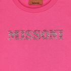 Girls Pink Logo Dress, 2, hi-res