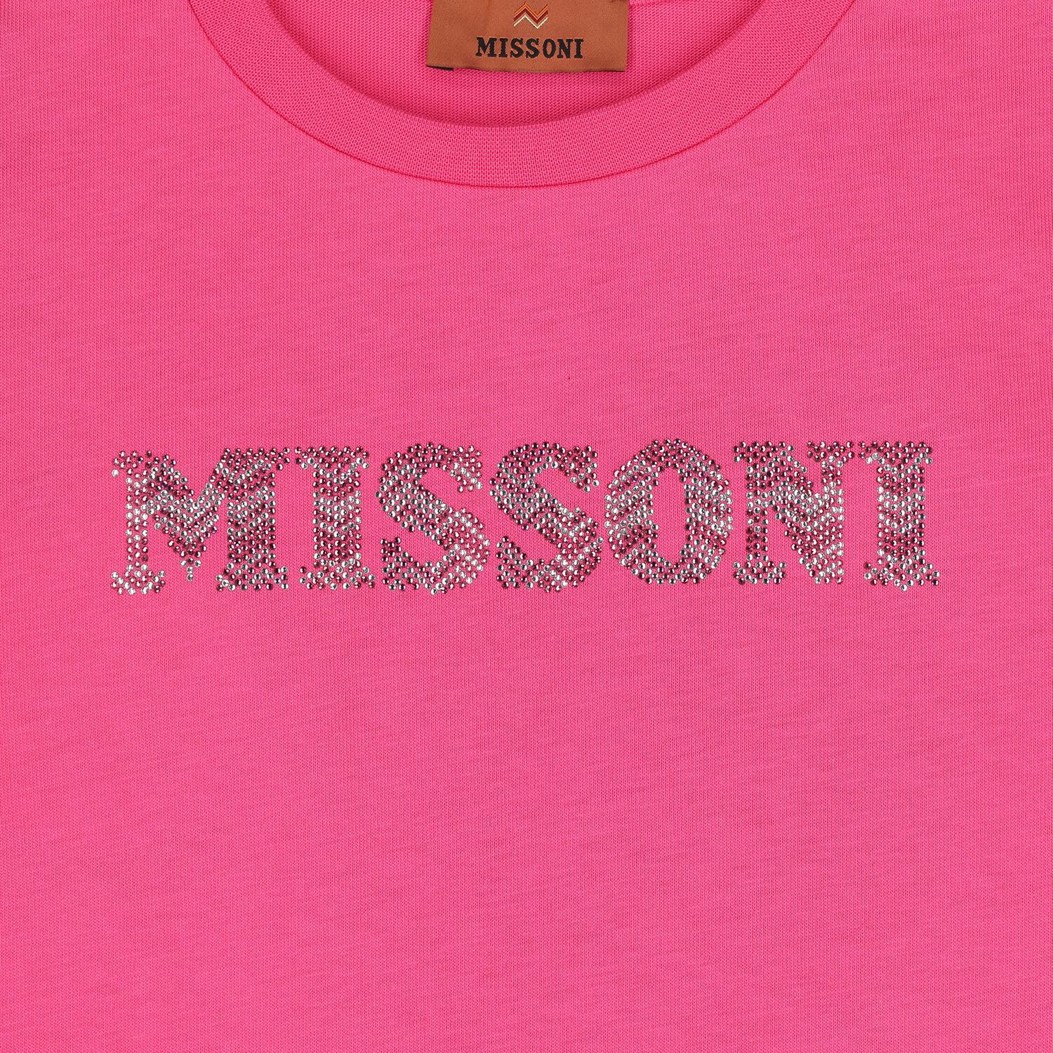 Girls Pink Logo Dress, 2, hi-res