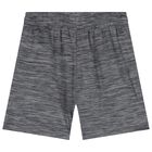 Boys Grey Logo Shorts, 1, hi-res