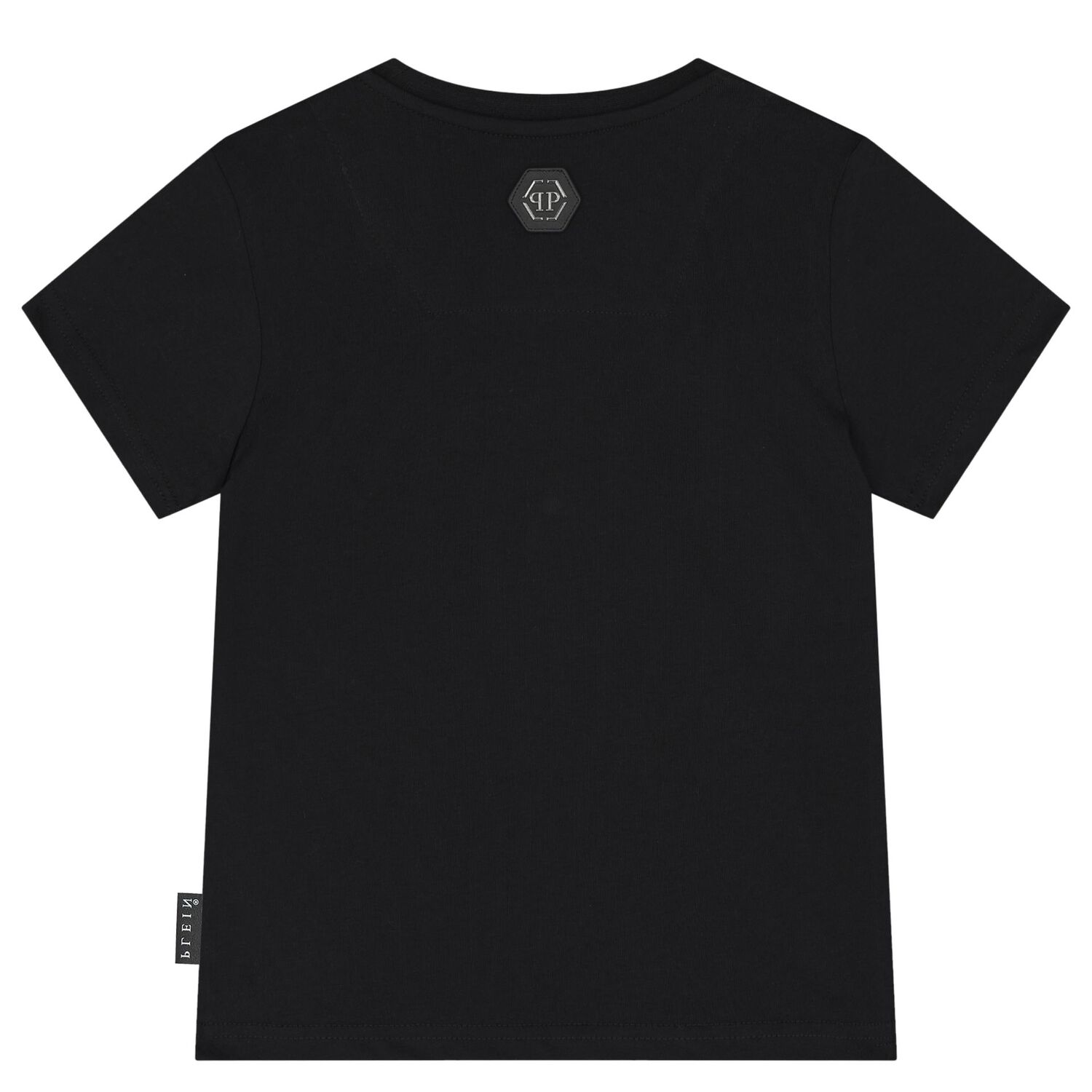 Boys Black Logo T-Shirt, 2, hi-res image number null