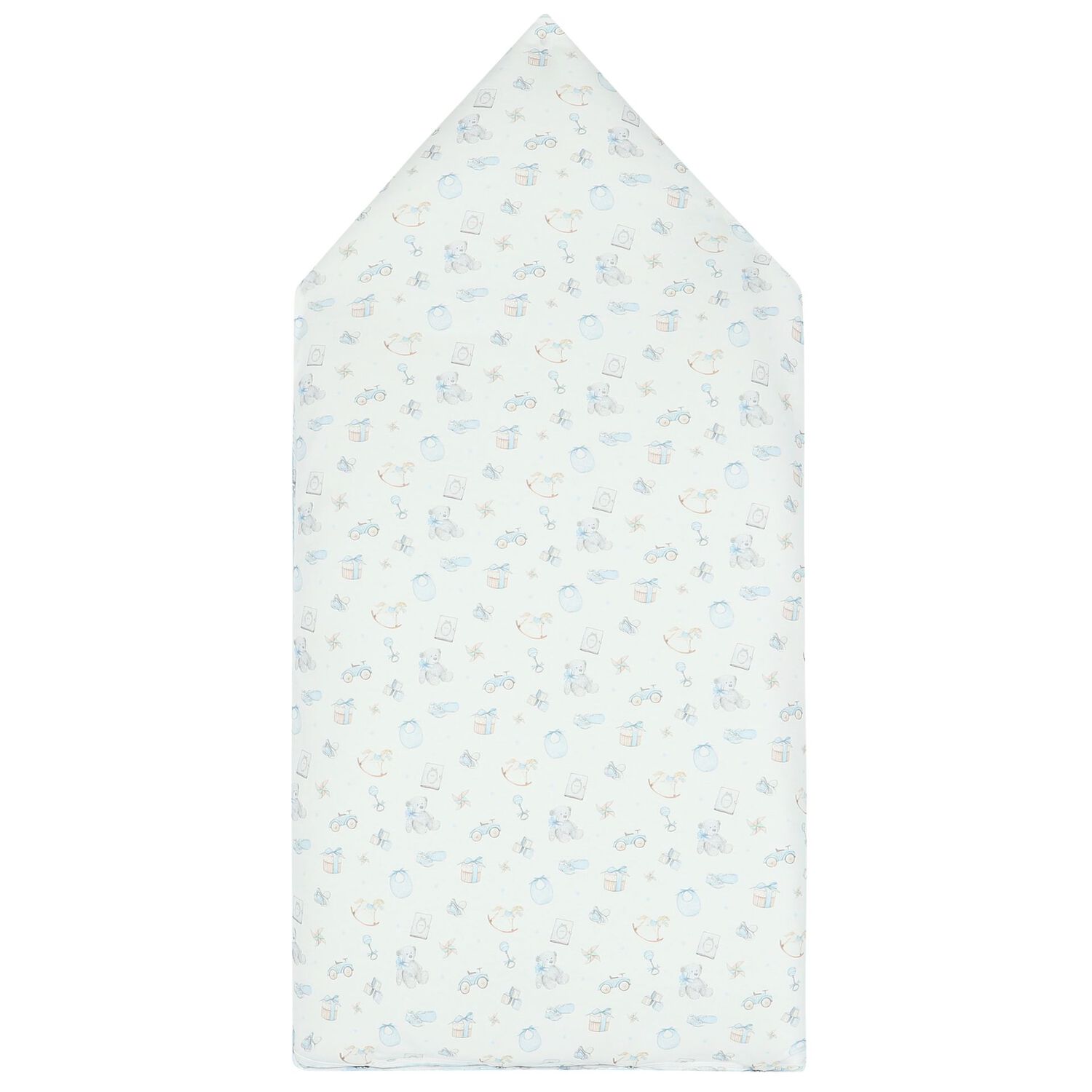 Baby Boys White & Blue Toys Nest, 1, hi-res image number null