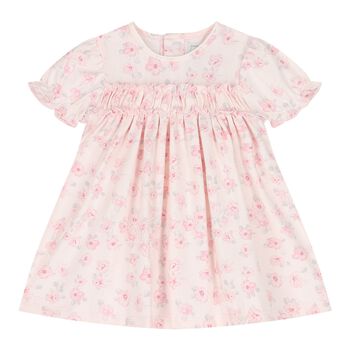 Baby Girls Pink Floral Dress