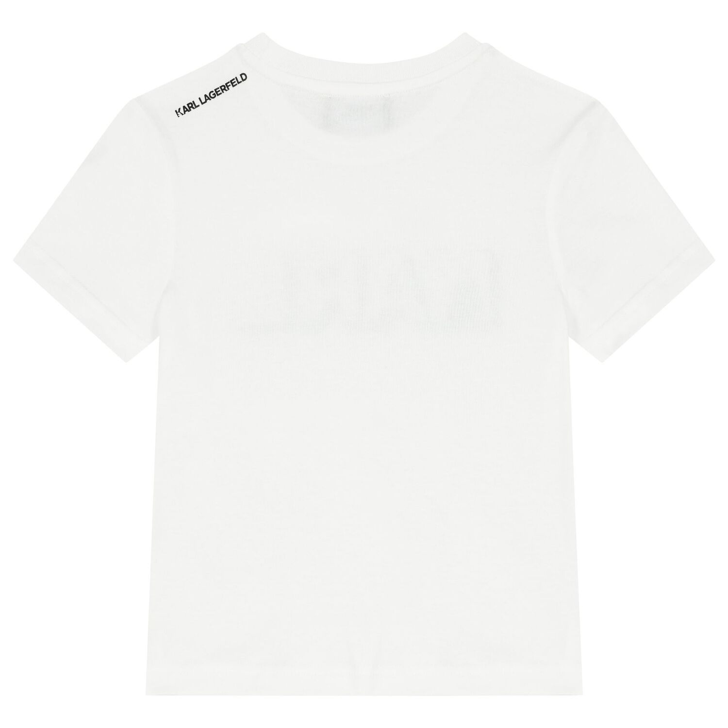 Boys White Logo T-Shirt, 1, hi-res