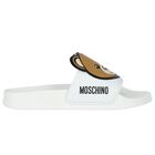 White Teddy Bear Logo Sliders, 1, hi-res