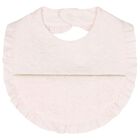 Girls Pink & Gold Baby Bib, 1, hi-res