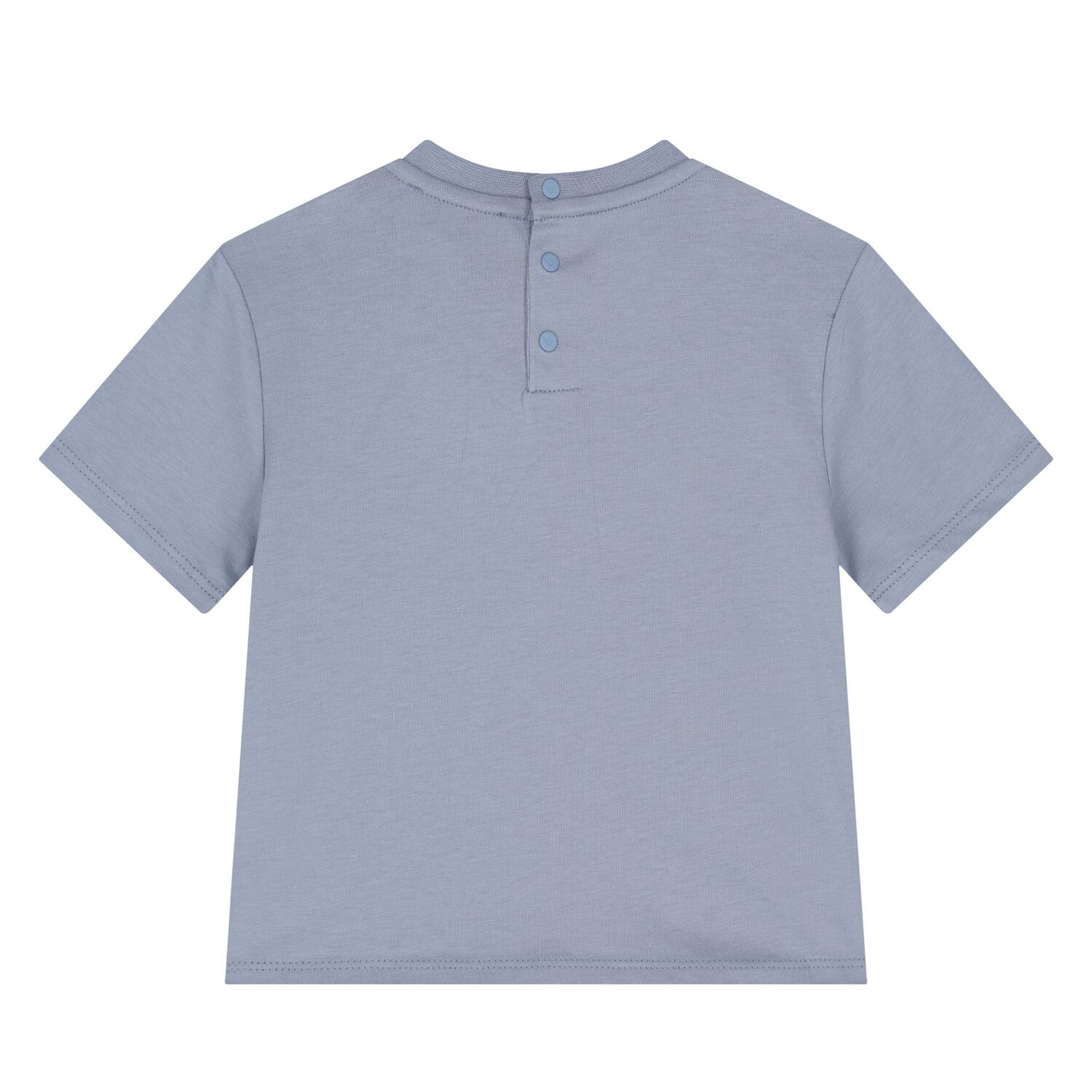 Younger Boys Blue, Ivory & Beige T-Shirts ( 3-Pack ), 1, hi-res