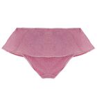 Girls Pink Lumiere Ruffle Bikini, 1, hi-res