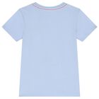Boys Blue Logo T-Shirt, 8, hi-res