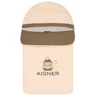 Baby Girls Pink Teddy Bear Logo Nest, 3, hi-res