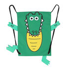 Boys Green Crocodile Bag, 1, hi-res