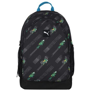 Puma Boys Black Logo Backpack, 1 Boys Black Logo Backpack