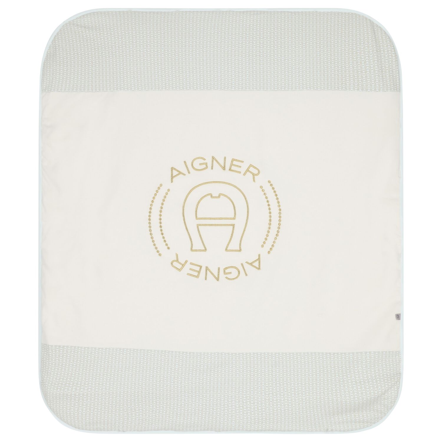 Baby Boys Blue & Ivory Blanket, 2, hi-res