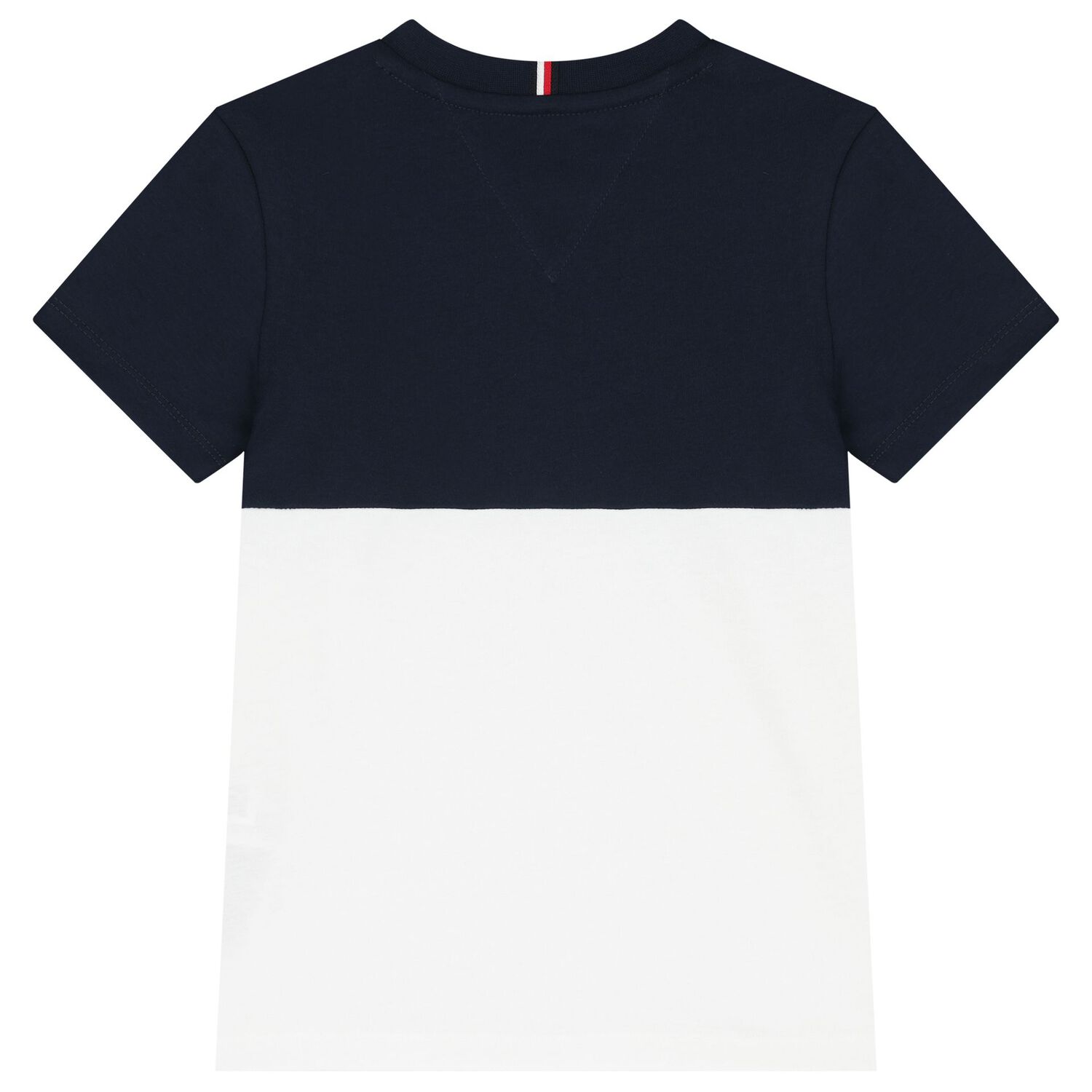 Boys Navy Blue & White Shorts Set, 1, hi-res