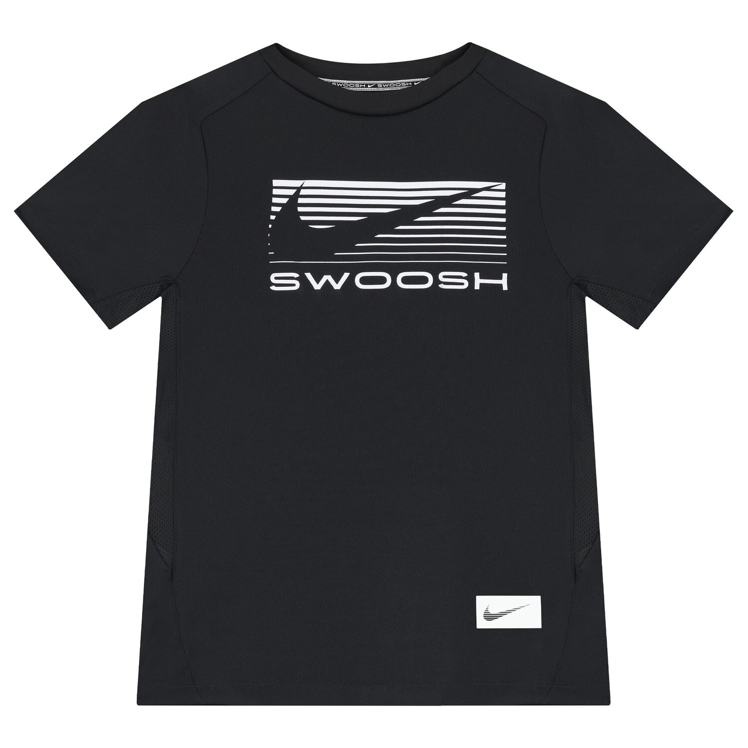 Boys Black & White Logo T-Shirt, 1, hi-res image number null