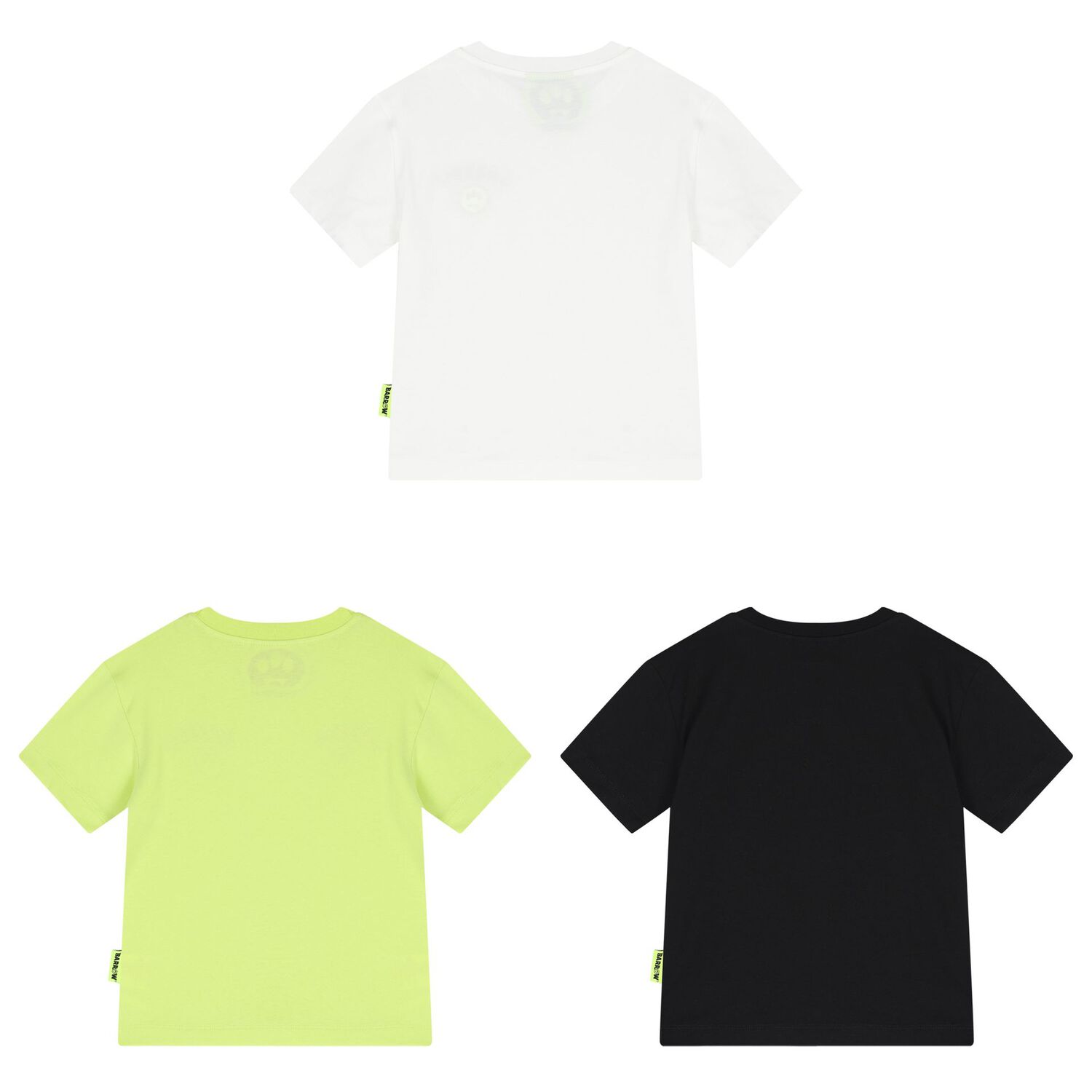 Boys White, Green & Black Logo T-Shirts ( 3-Pack ), 1, hi-res image number null