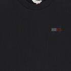 Girls Black Embellished Logo T-Shirt, 1, hi-res