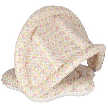 Baby Girls White & Pink Floral Pool Float