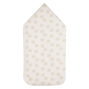 Ivory & Beige Boke Flower Reversible Baby Nest