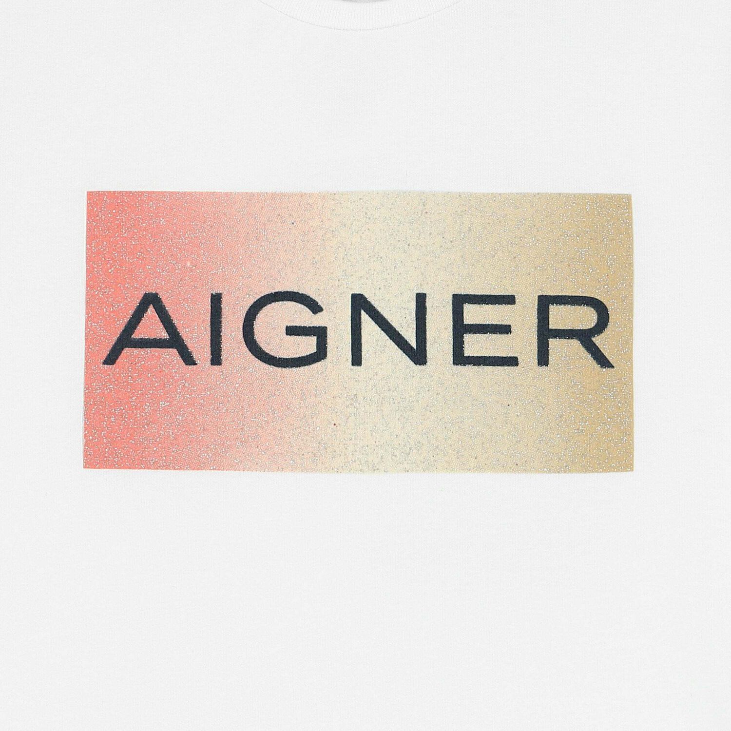 Younger Girls White Logo T-Shirt, 1, hi-res image number null