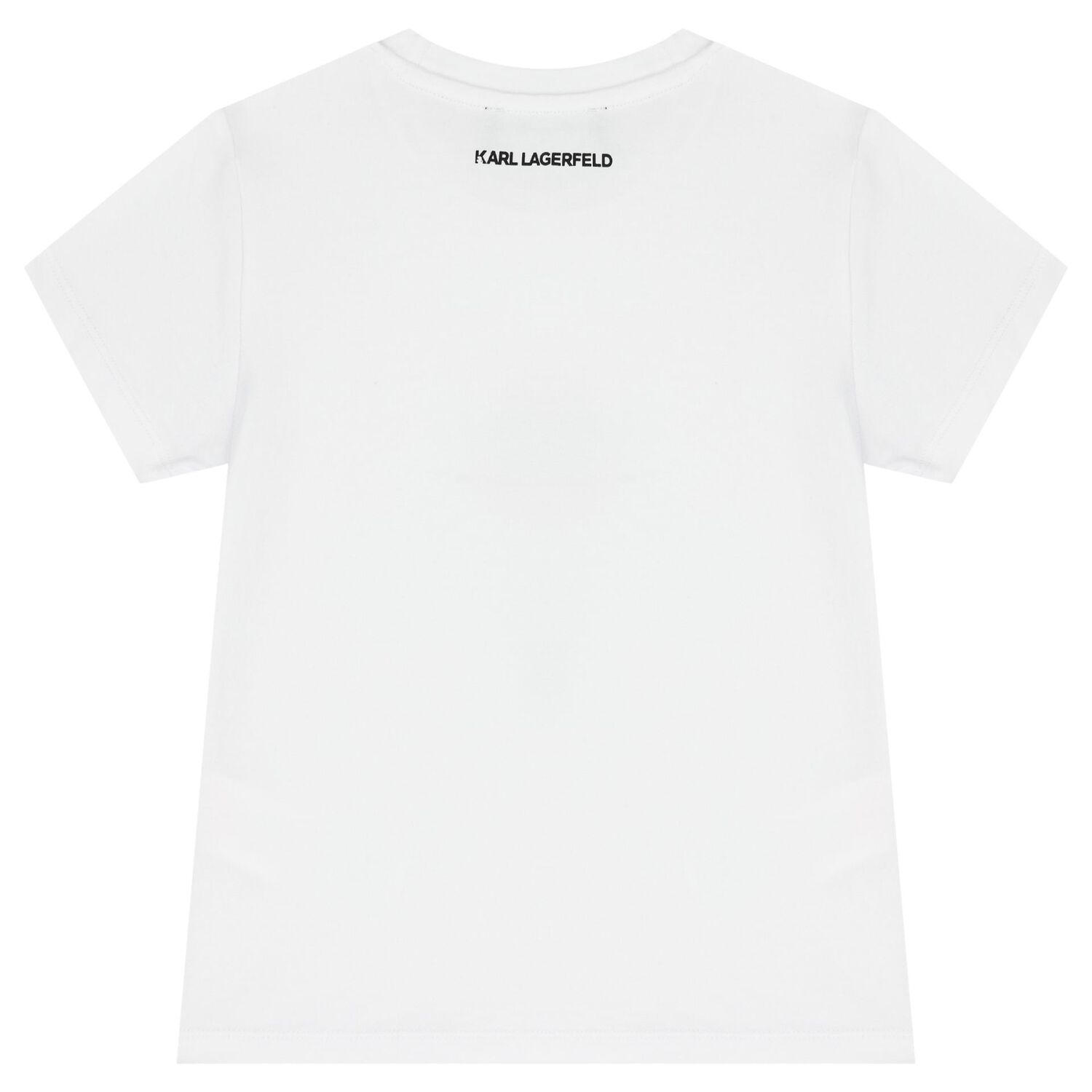 Girls White Ikonik Logo T-Shirt, 1, hi-res