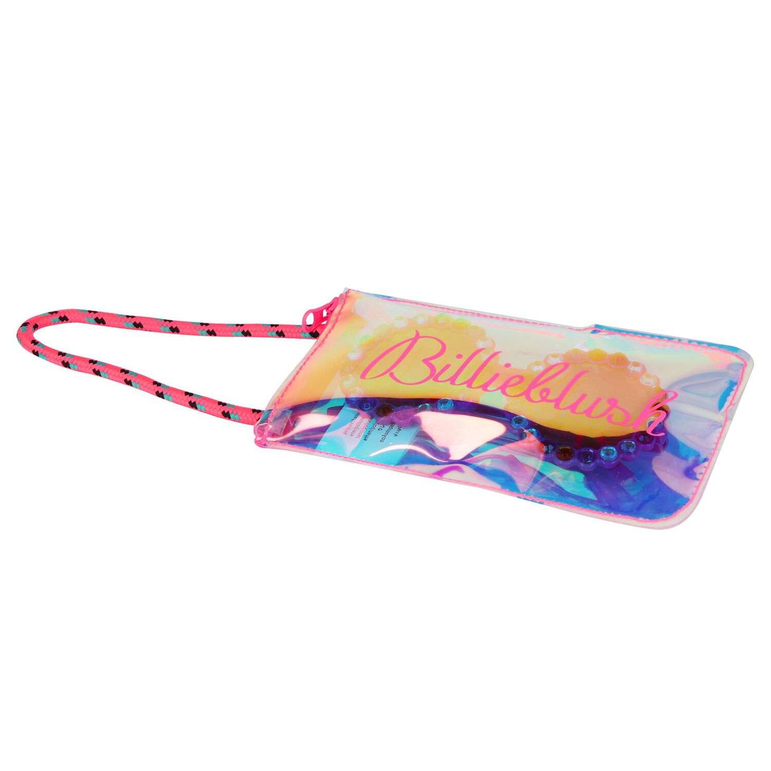 Girls Pink Embellished Sunglasses, 1, hi-res