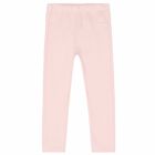 Younger Girls Pink Joggers, 1, hi-res