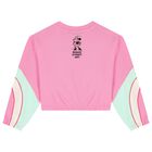 Girls Pink Disney Sweatshirt, 1, hi-res