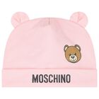 Baby Girls Pink Teddy Bear Logo Babygrow Gift Set, 5, hi-res