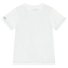 Boys White & Blue T-Shirt, 1, hi-res