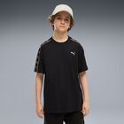Boys Black Logo T-Shirt, 1, hi-res