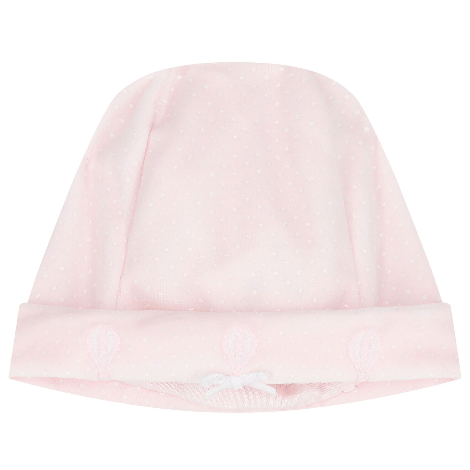 Baby Girls Pink Dots Hat, 2, hi-res image number null