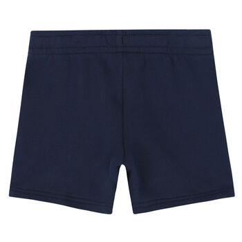 Boys Navy Logo Short