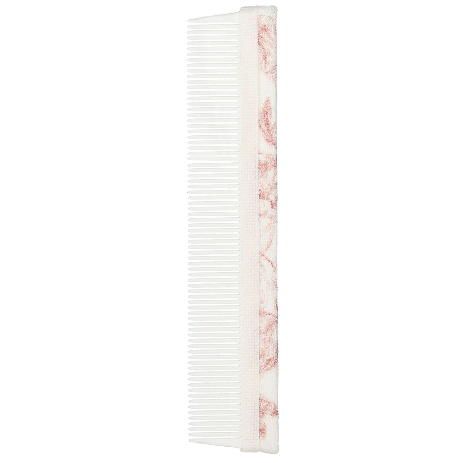 Baby Girls Ivory & Pink Toile de Jouy Brush & Comb Set, 3, hi-res