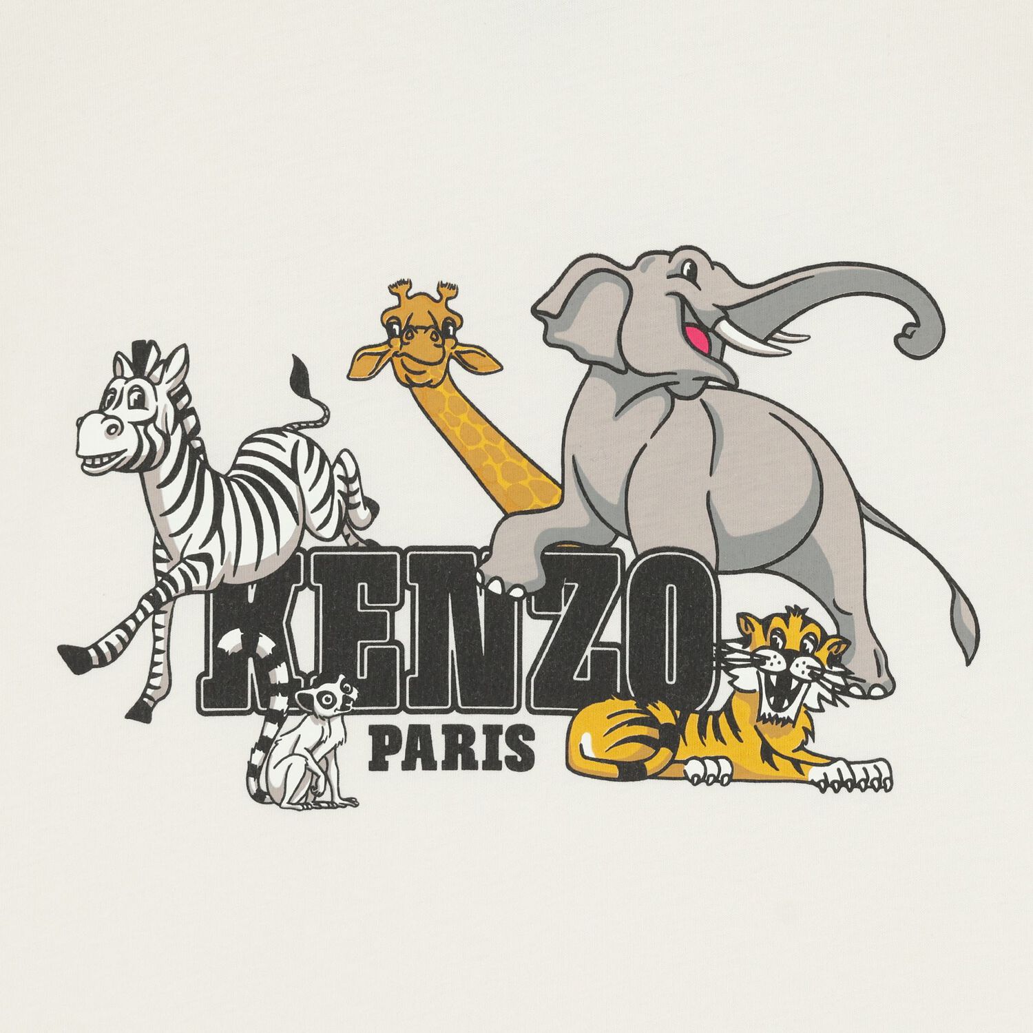 White Safari Logo T-Shirt, 1, hi-res