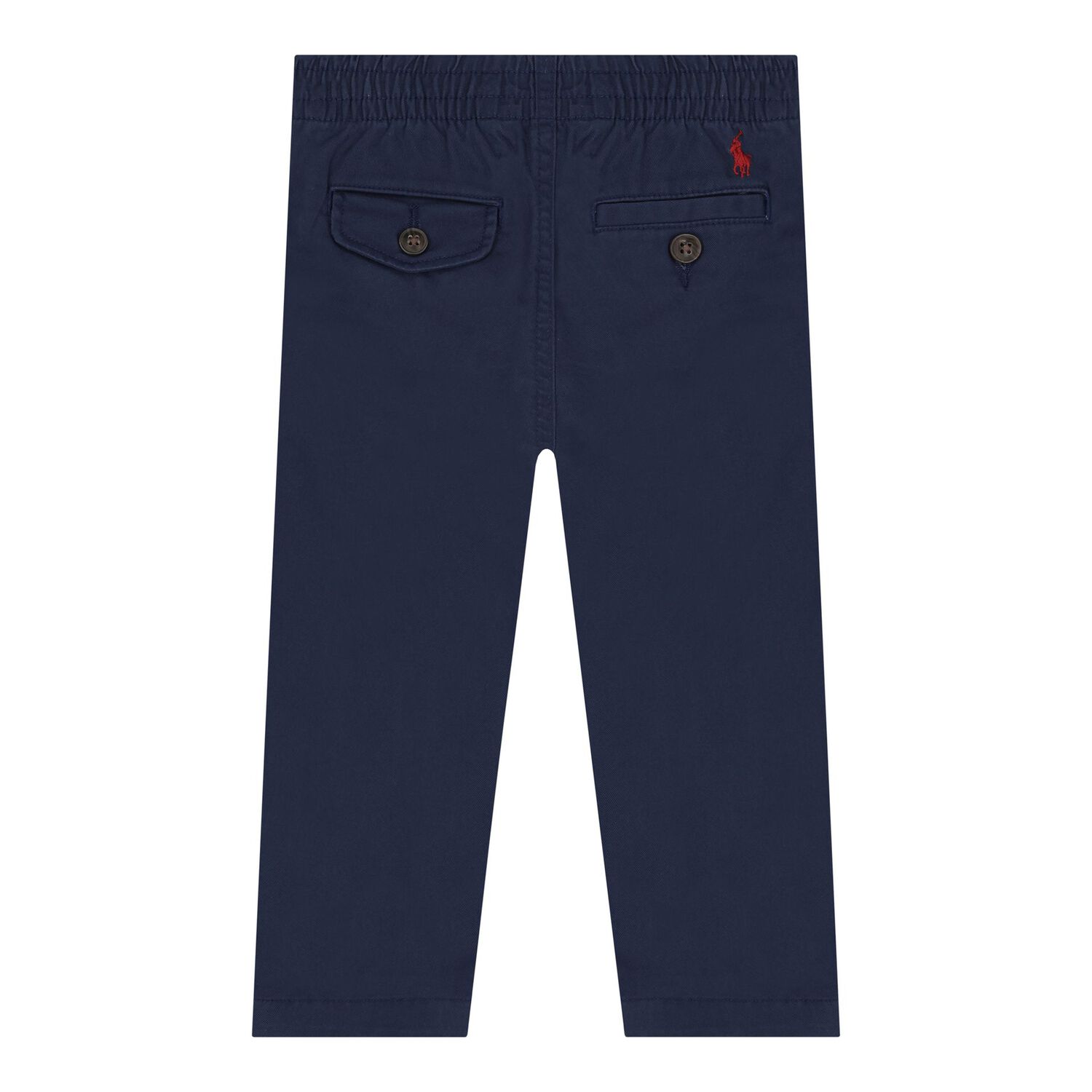 Baby Boys Navy Logo Trousers, 1, hi-res