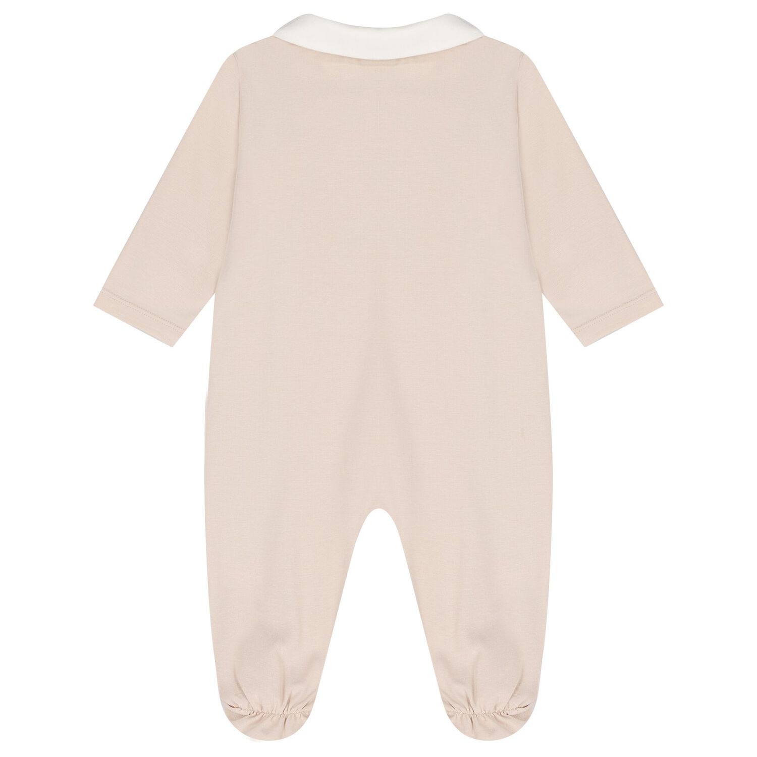 Beige & Ivory Logo Babygrow Gift Set, 1, hi-res image number null