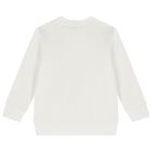 Girls Ivory Sun & Earth Sweatshirt, 1, hi-res