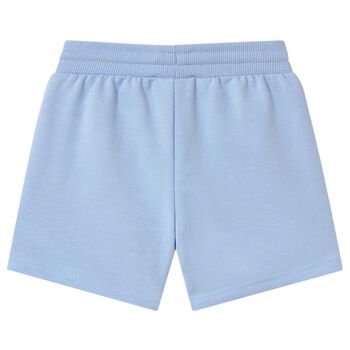Younger Boys Blue Cotton Jersey Shorts