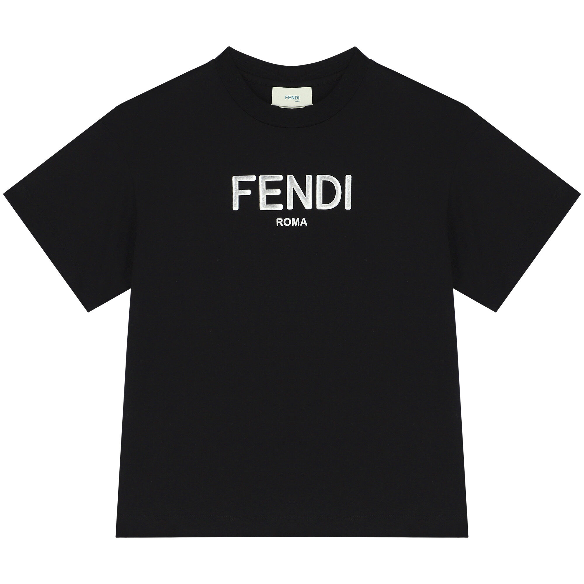 Fendi roma t shirt black hotsell