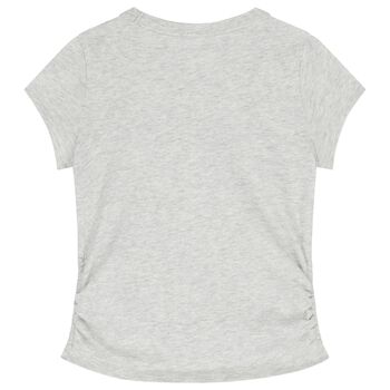 Girls Grey Logo T-Shirt
